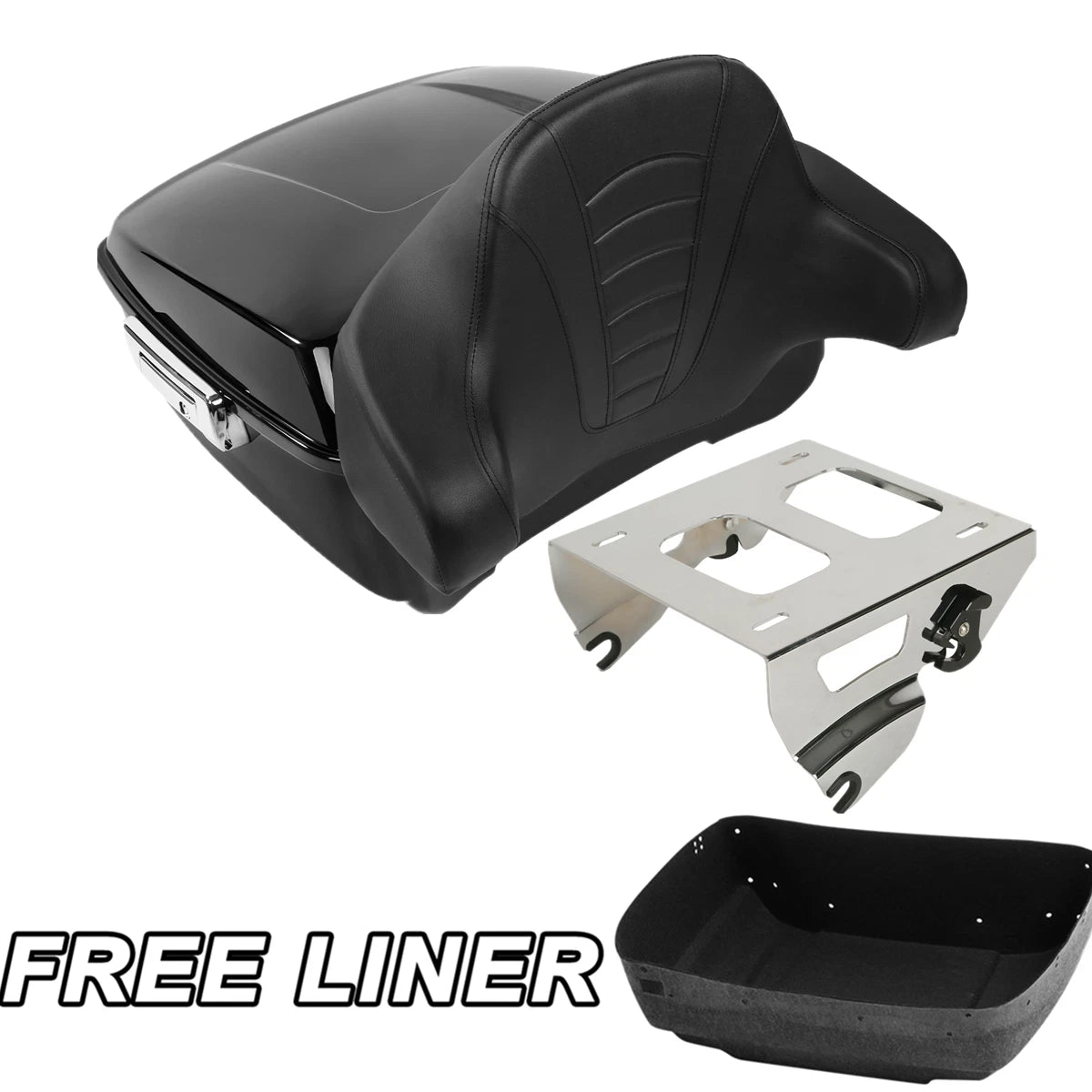 Trunk Backrest Pad for Harley Electra Glide (2014–2023)