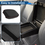 Armrest Cover for Audi Q5 FY (2017–2024) Anti-Scratch Black Red