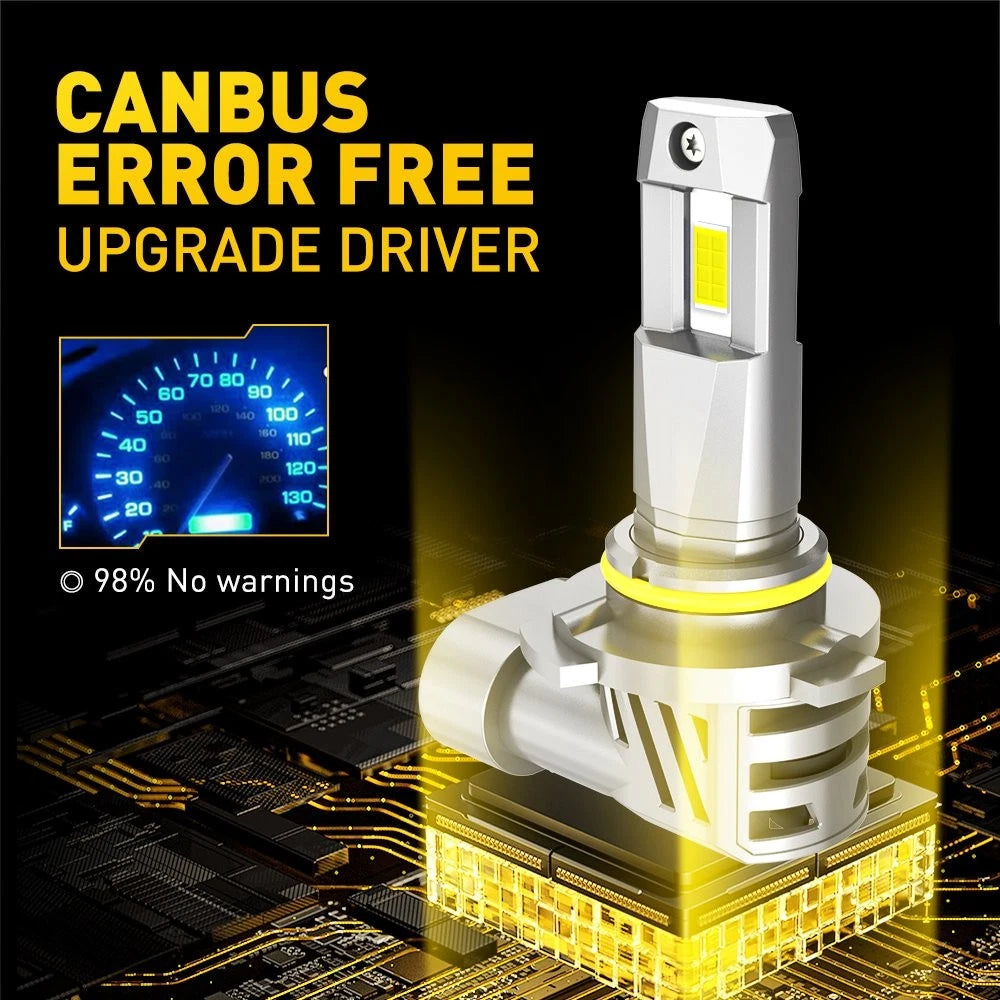 Set of 4 LED Headlight Bulbs