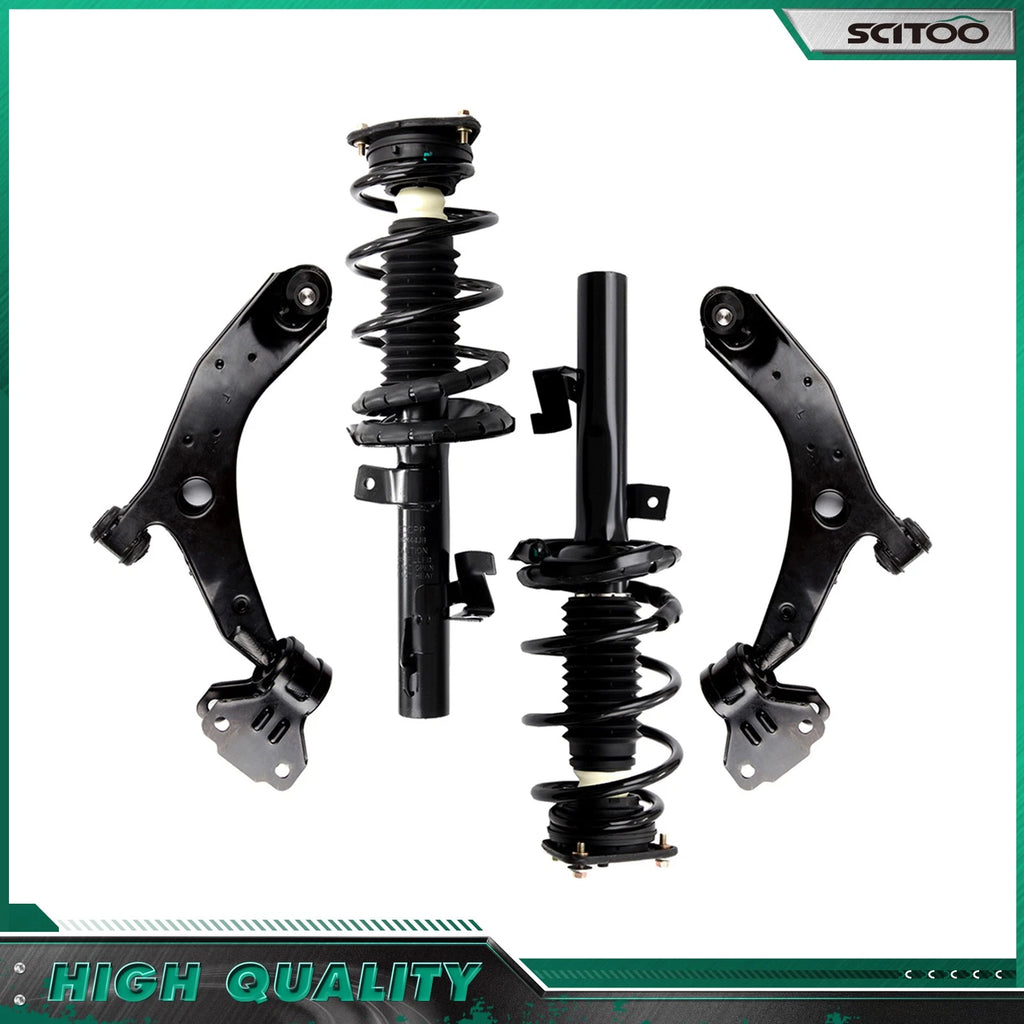 Front Complete Struts Lower Control Arm Ball Joint Kit for Mazda 3 (2010–2013)