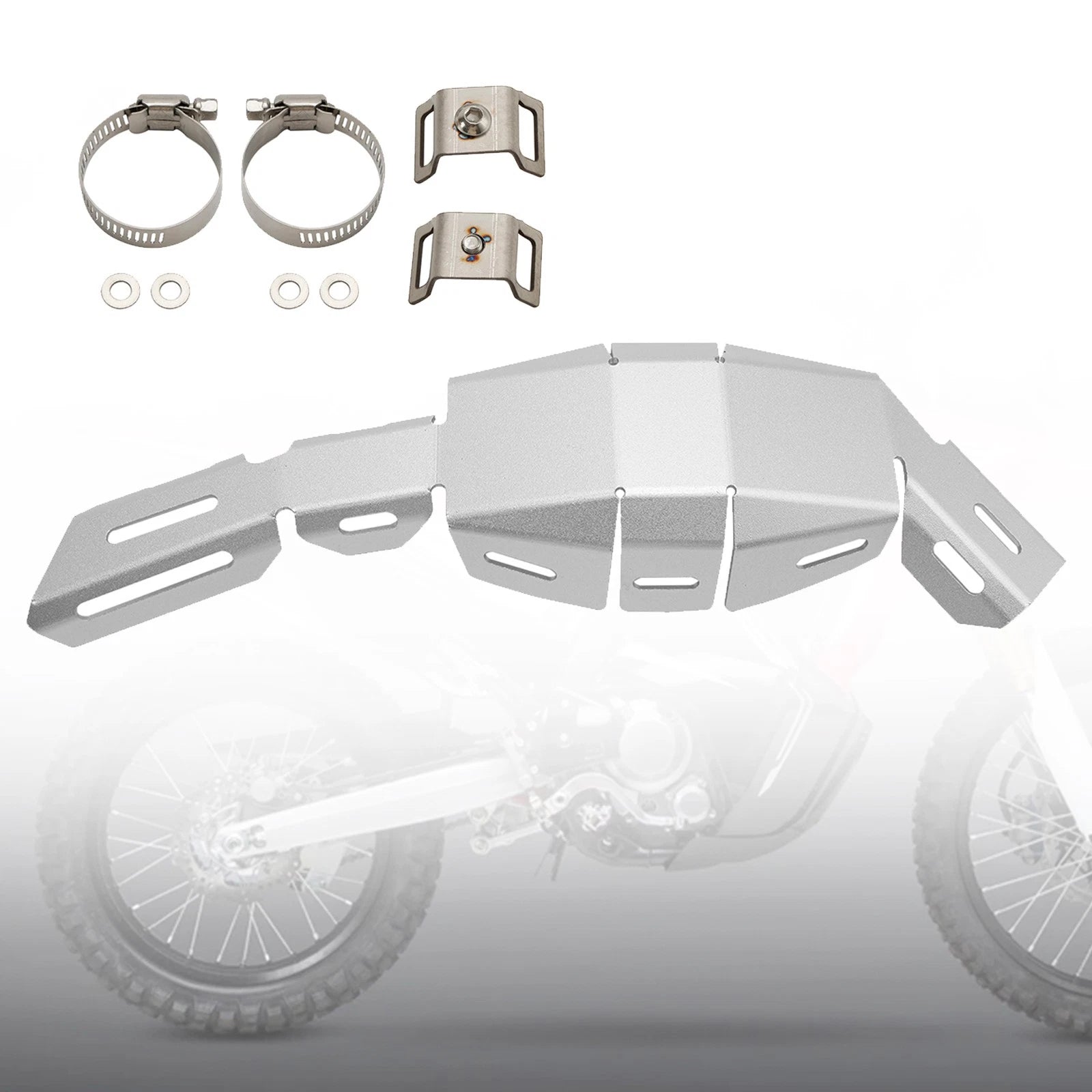Exhaust Muffler Pipe Bracket Cover for Honda CRF 250 300 (2021–2023)