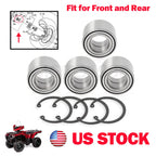 Set of 4 Wheel Bearings for Yamaha Kodiak 700 (2016–2023)