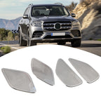 Stainless Steel Door Panel Protection Covers for Mercedes GLE W167 (2020–2025)