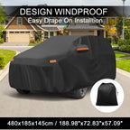 Waterproof 210D-PU Car Cover for Toyota BZ4X (2022–2023)