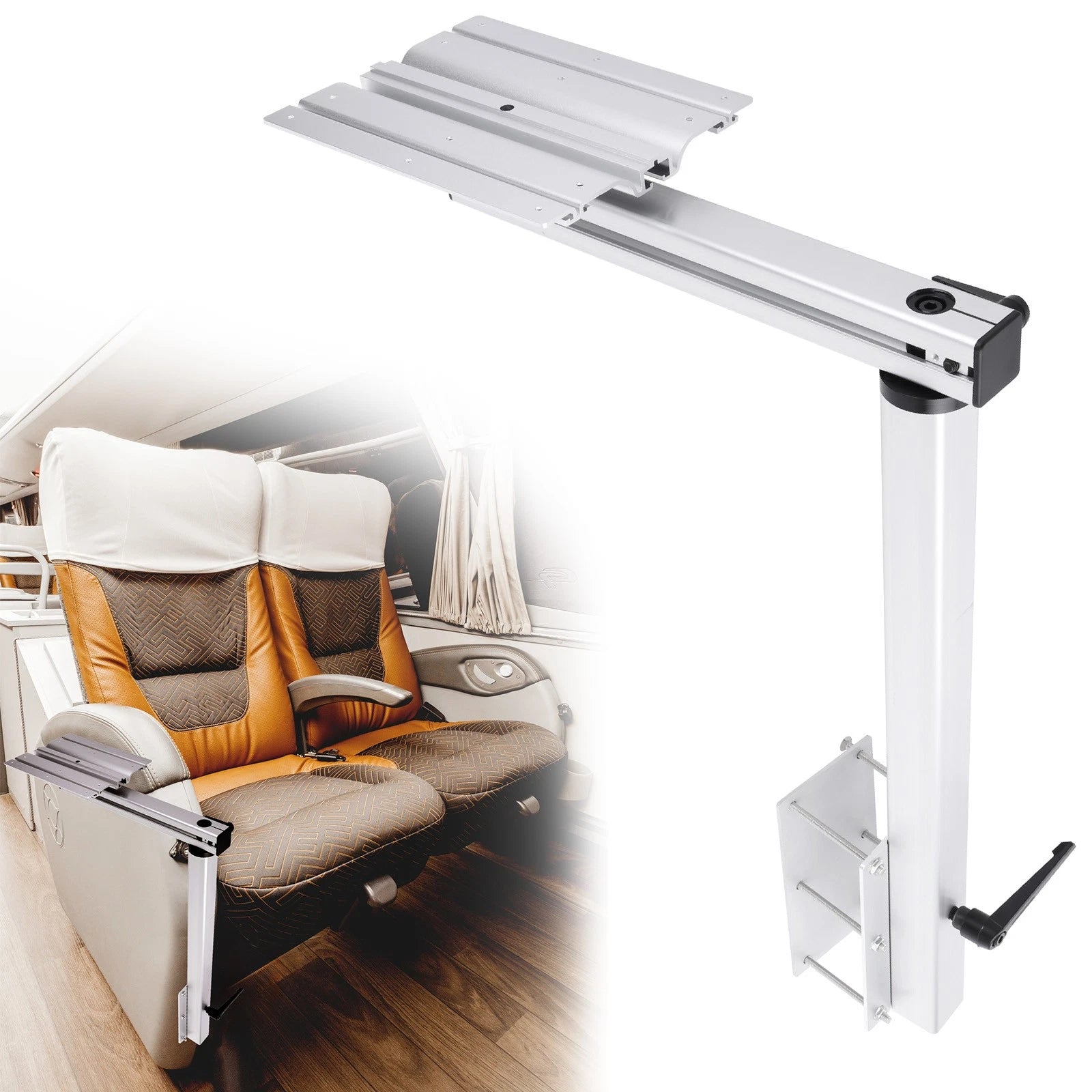 Adjustable RV Table Leg 360° Swivel for RV
