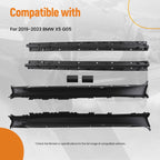 Running Board Side Step for BMW X5 (2019-2023) Black Nerf Bars Non-slip