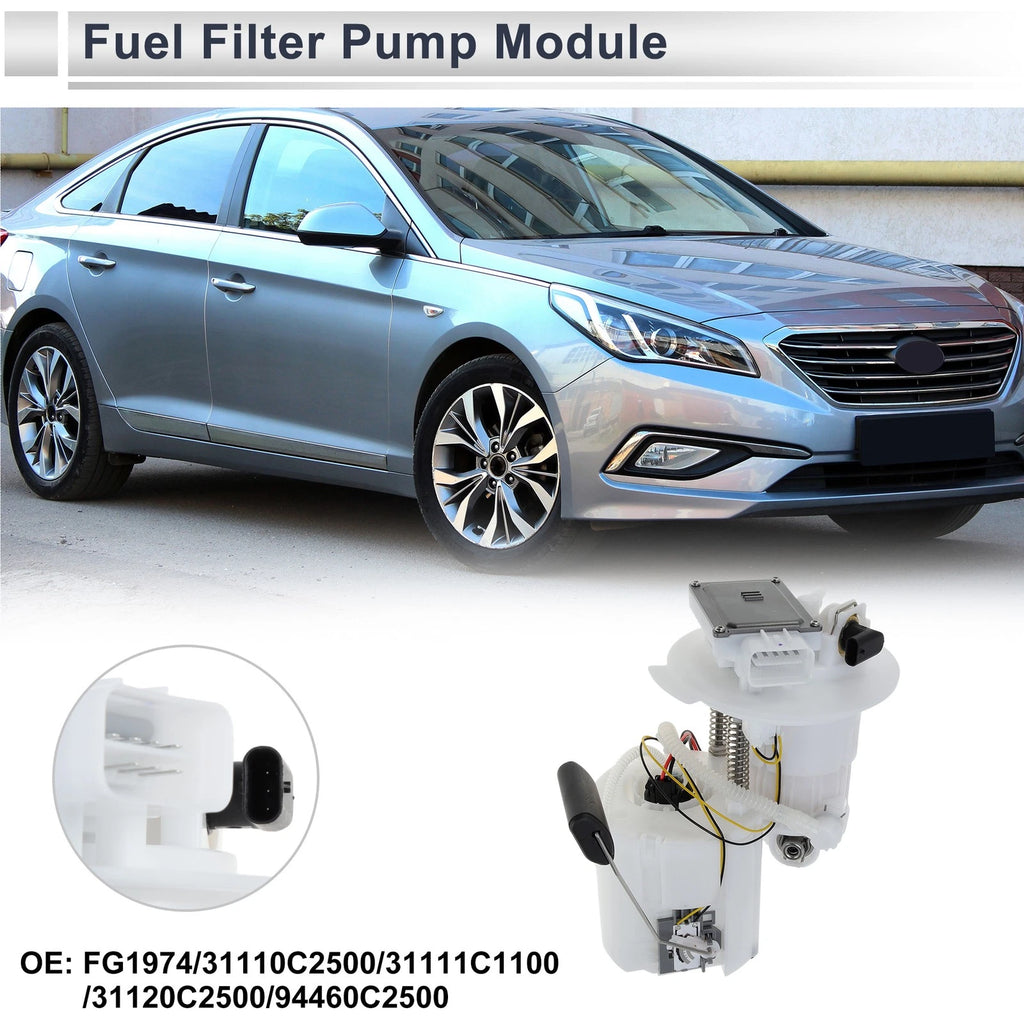 Fuel Pump Assembly for Hyundai Sonata (2015–2019) 1.6L 2.0L 2.4L 3.3L No.31110C2500