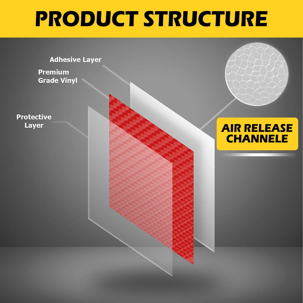 Vinyl Film Wrap Sticker for DIY Projects (Bubble Free, Air Release)