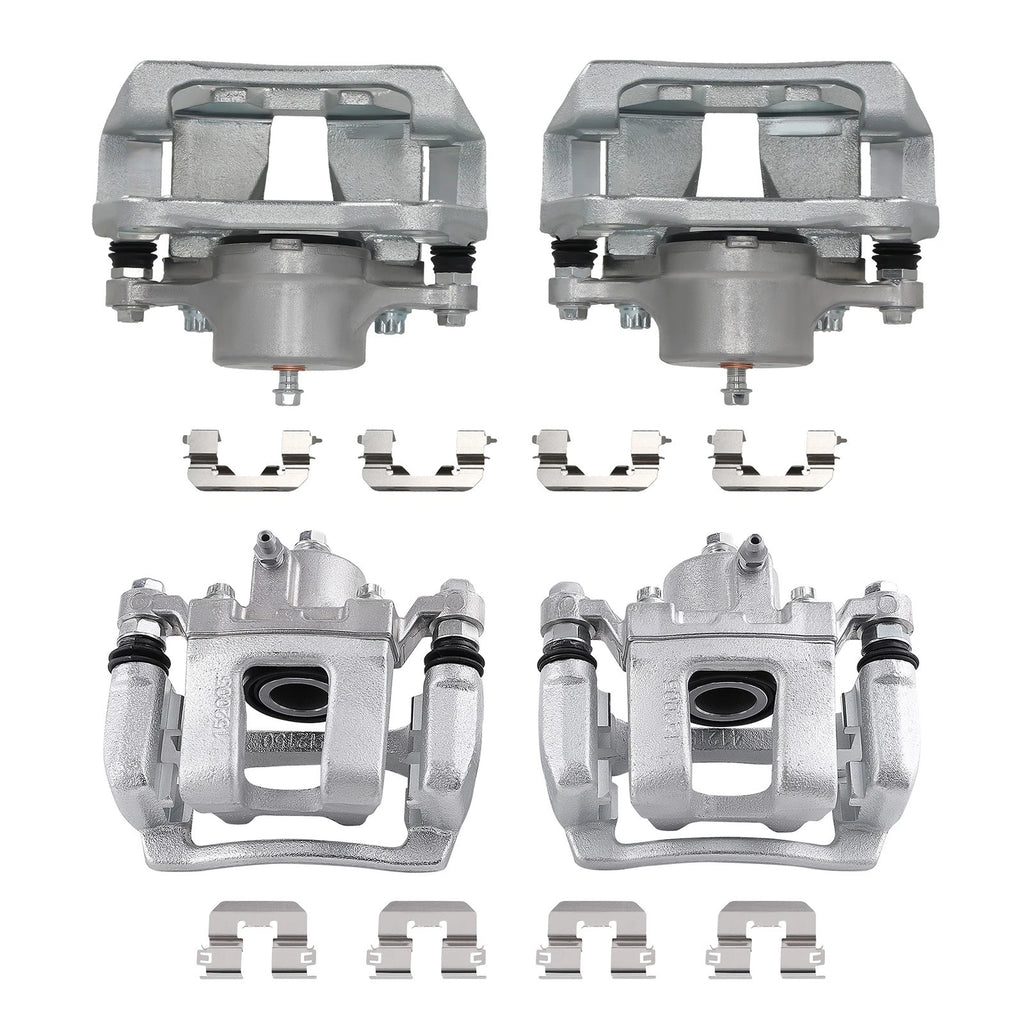 Front Rear Brake Caliper Set for Hyundai Sonata Kia Optima (2011–2015)