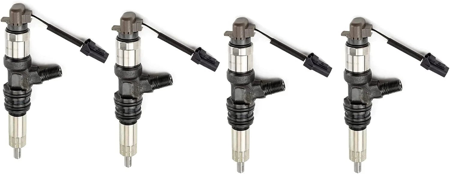 4X Fuel Injector 095000-5450 for Mitsubishi 6M60 Diesel Engine