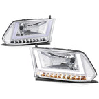 U-Shape LED Tube DRL Headlights for Dodge Ram 1500-3500 (2009–2024)