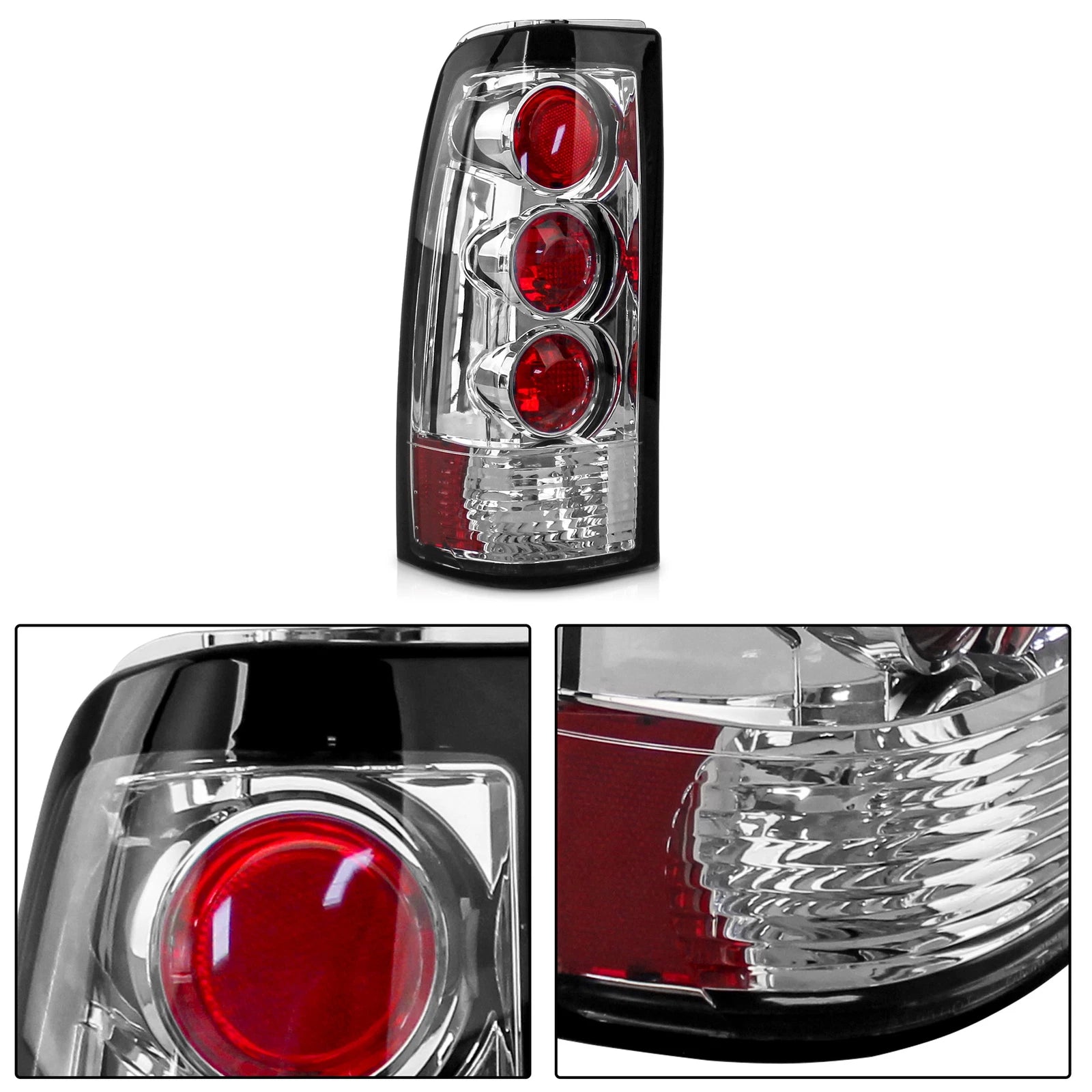 Tail Lights for Chevy Silverado GMC Sierra 1500 2500 3500 (1999–2003)