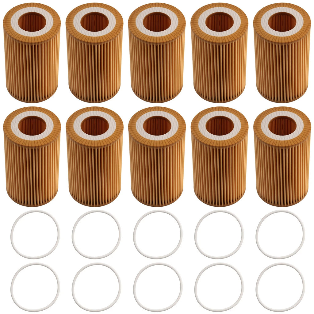 10x Oil Filter Assembly for Audi A6 A7 A8 Q7 2.0L 3.0L (2016–2019) 06E115562E