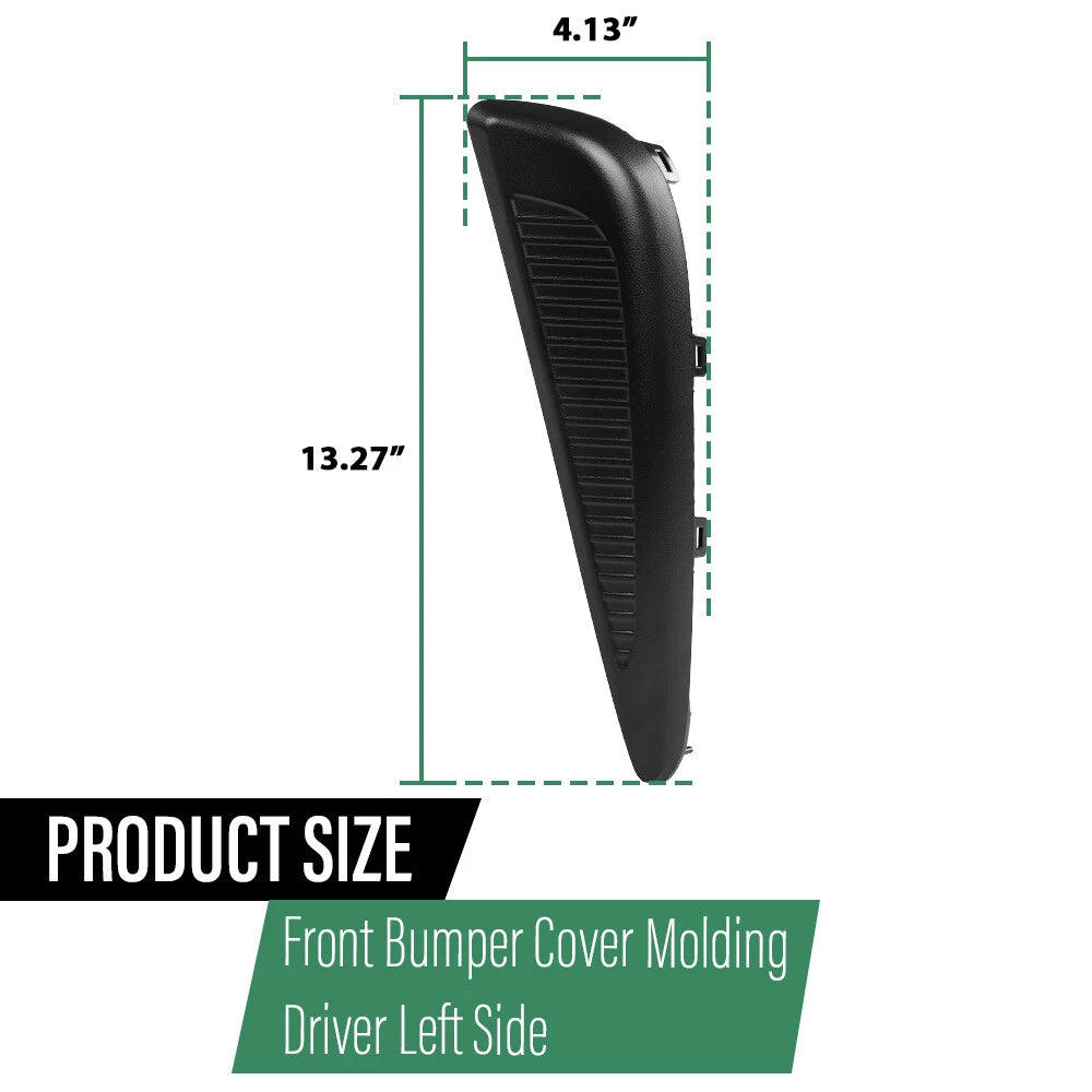 Left Front Bumper Fog Light Cover for Toyota Prius (2019–2021)