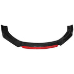 Carbon Fiber Look Front Bumper Lip Splitter Spoiler Body Kit for Universal Car