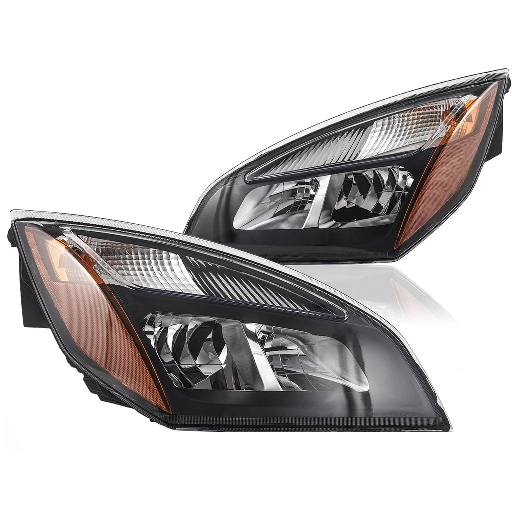 Headlight Pair with Bulb for Freightliner Cascadia (2018–2024)