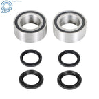 2 Front Wheel Bearing Seal Kits for Honda TRX420 Rancher (2007–2013)