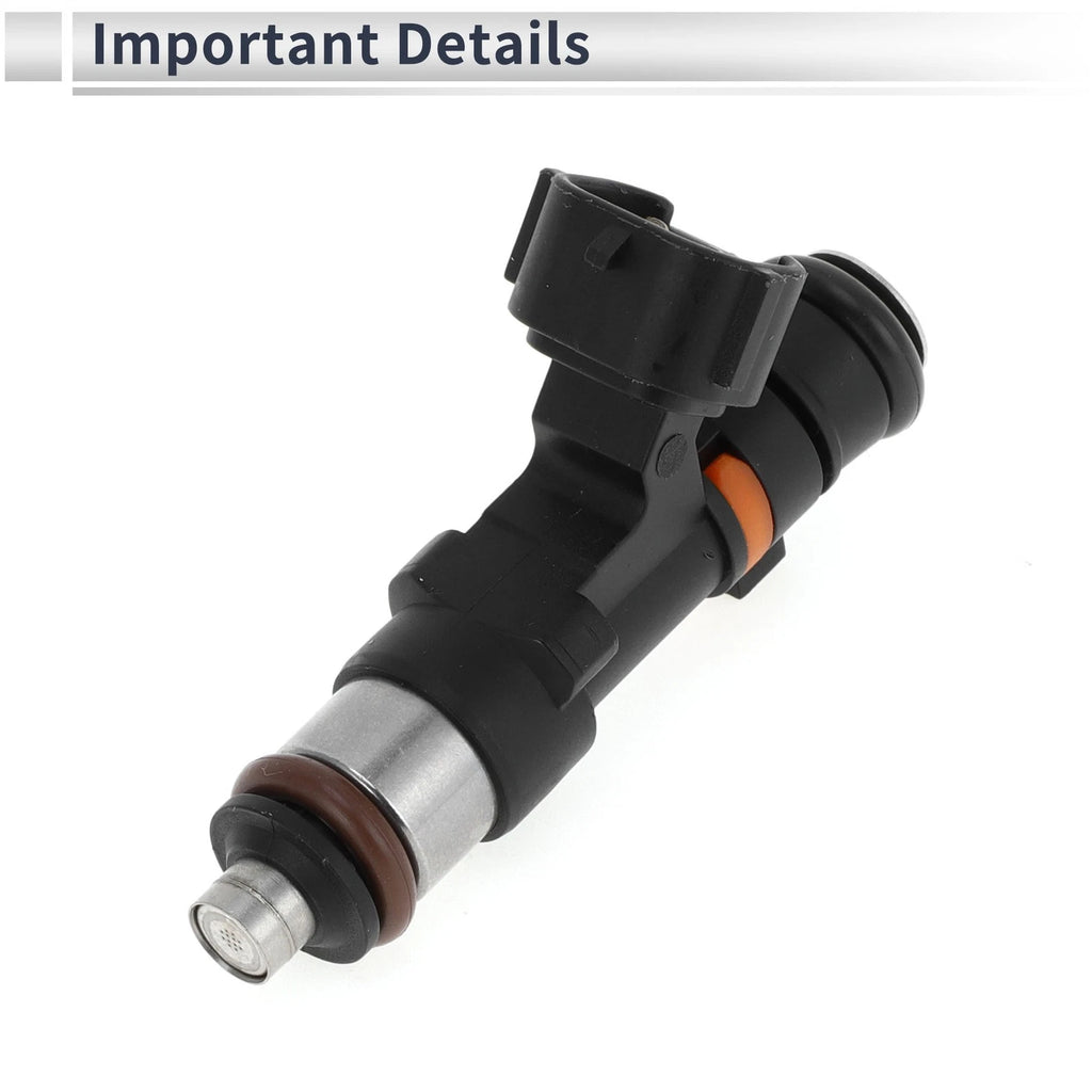 Fuel Injector No. 16600-AX200 for Nissan Micra K12 (2007–2010) 1 Pc Black