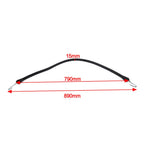 Set of 4 31" Heavy Duty Rubber Tarp Straps Tie Down Bungee Cords