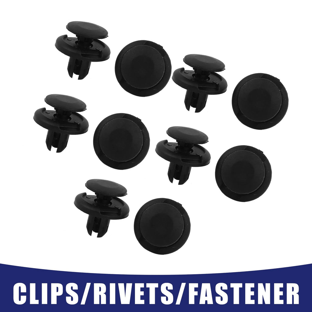 Set of 10 Grille Wheel Arch Lining Splashguard Bumper Trim Clips for Honda