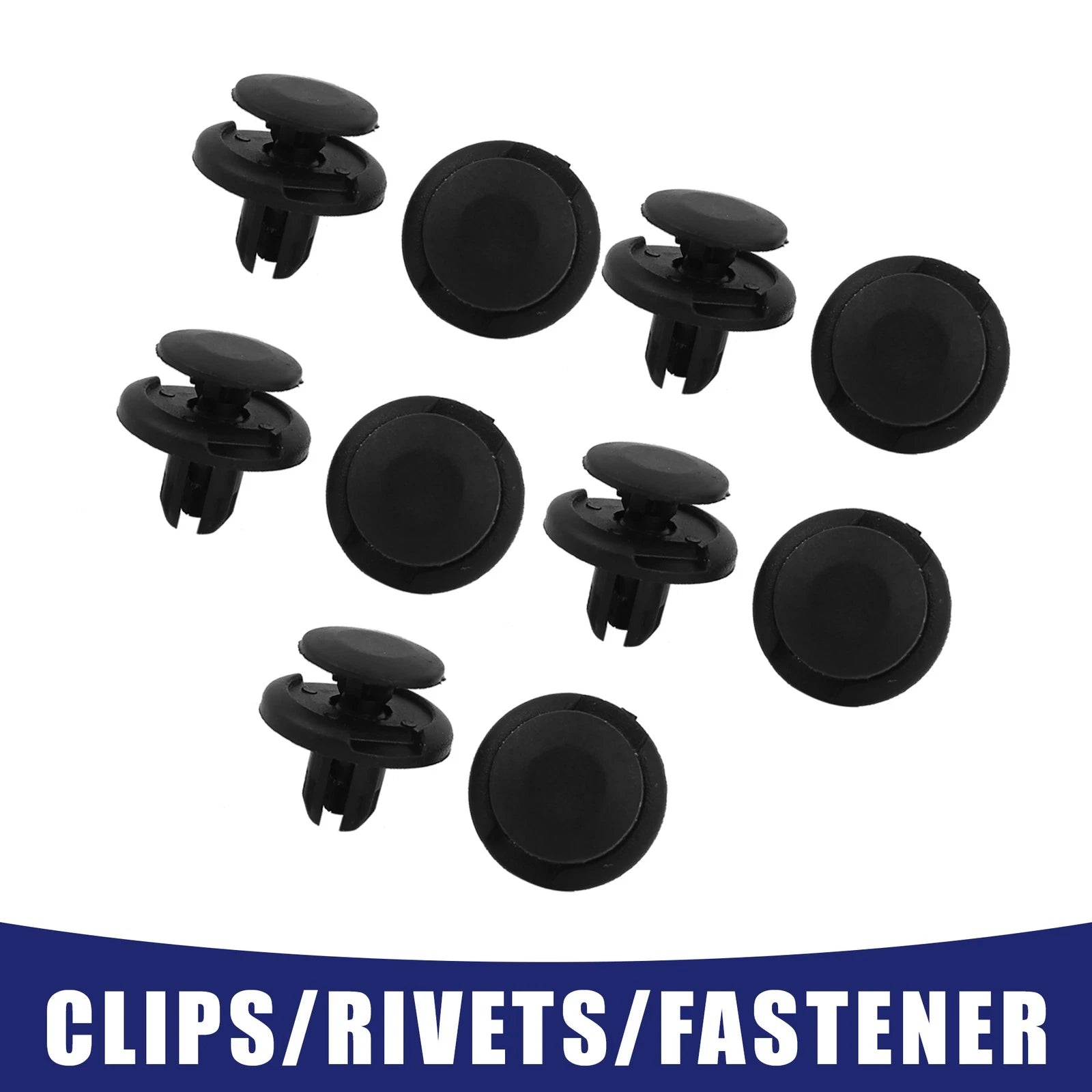 Set of 10 Grille Wheel Arch Lining Splashguard Bumper Trim Clips for Honda