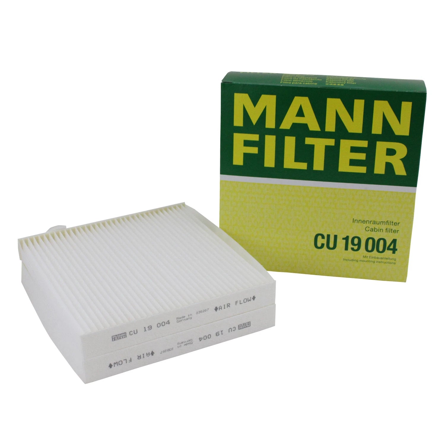 Mann CU 19 004 Cabin Air Filter for BMW X3 F25 (2011–2017), X4 F26 (2015–2018)