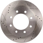 Front Drilled Slotted Brake Rotors for Dodge Ram 2500 (2003–2008)
