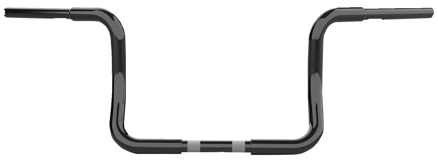 10" Twin Round Handlebar for LA Choppers (LA-7325-10B)