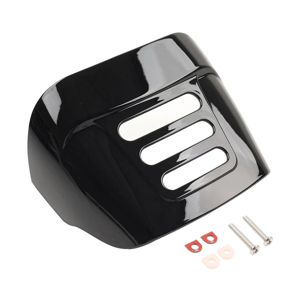 Glossy Black Tail Light Covers for Harley Tri Glide FLHTCUTG (2009-2022)