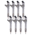 Set of 8 Diesel Injectors for GMC Savana Sierra Chevy Silverado (2006–2007)