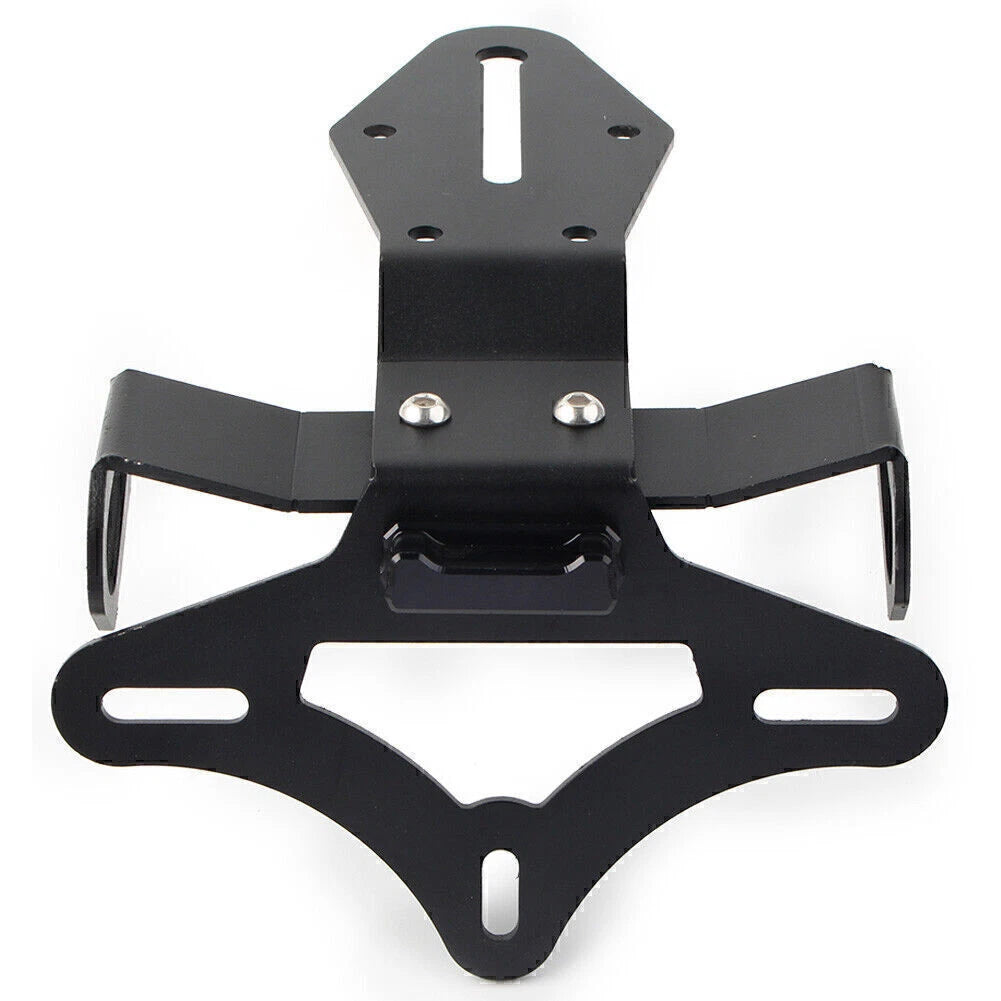 Set of 1 Black Fender Eliminator Kit License Plate Holder for Kawasaki ZX-10R (2016–2020)