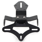 Set of 1 Black Fender Eliminator Kit License Plate Holder for Kawasaki ZX-10R (2016–2020)