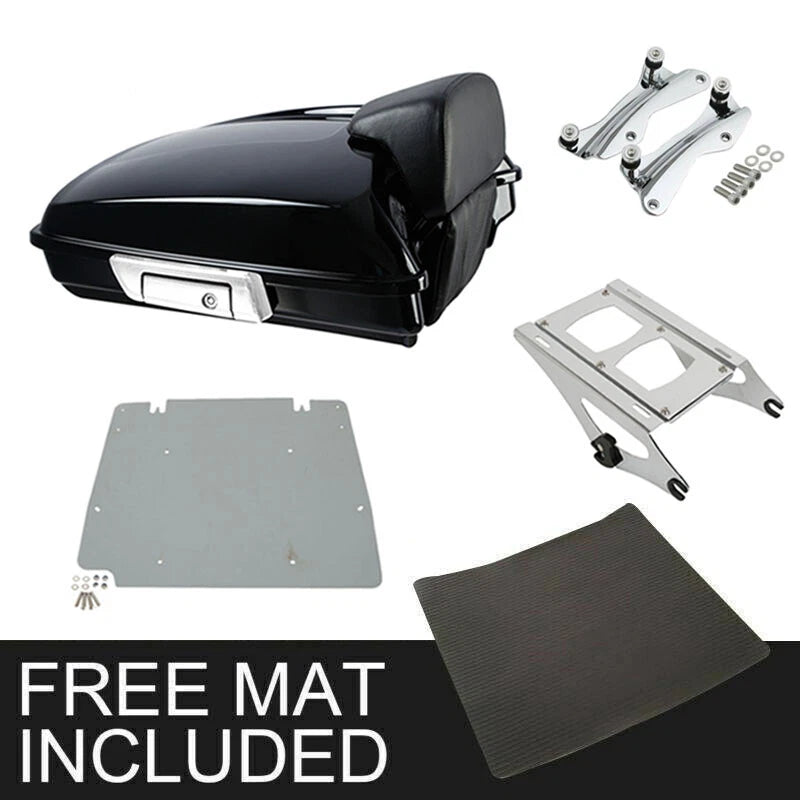 Razor Trunk Backrest Rack Docking Base Plate for Harley Electra Glide (2014–2026)
