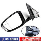 Power Folding Mirror with Blind Spot Turn Signal for BMW 330i 330e M340i (2019–2025)