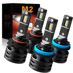 AUXITO H11 9005 LED Headlight Bulb Combo for Hi/Lo Beam (40000LM)