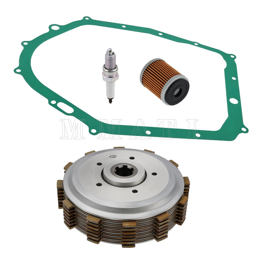 Heavy Duty Clutch Assembly Kit w/Gasket for Yamaha YFM350 Warrior 350 (1987–2004)
