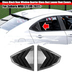 Rear Quarter Glass Window Vent Louver Cover for Subaru WRX (2022–2025)