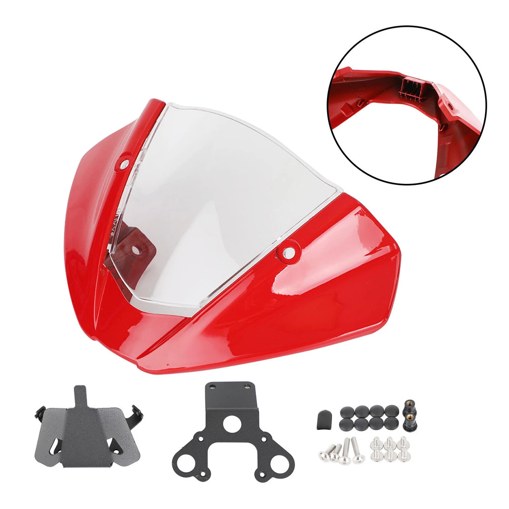 Windshield for Ducati Monster 937/950 (2021–2022) Red