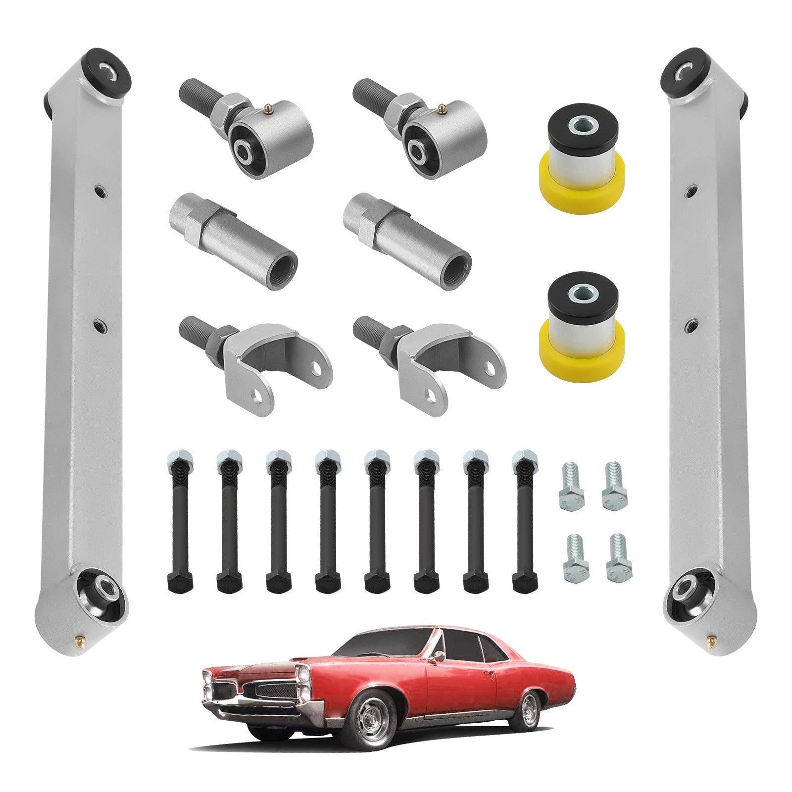 Adjustable Rear Trailing Control Arm Kit for Chevy Chevelle (1967-1972)