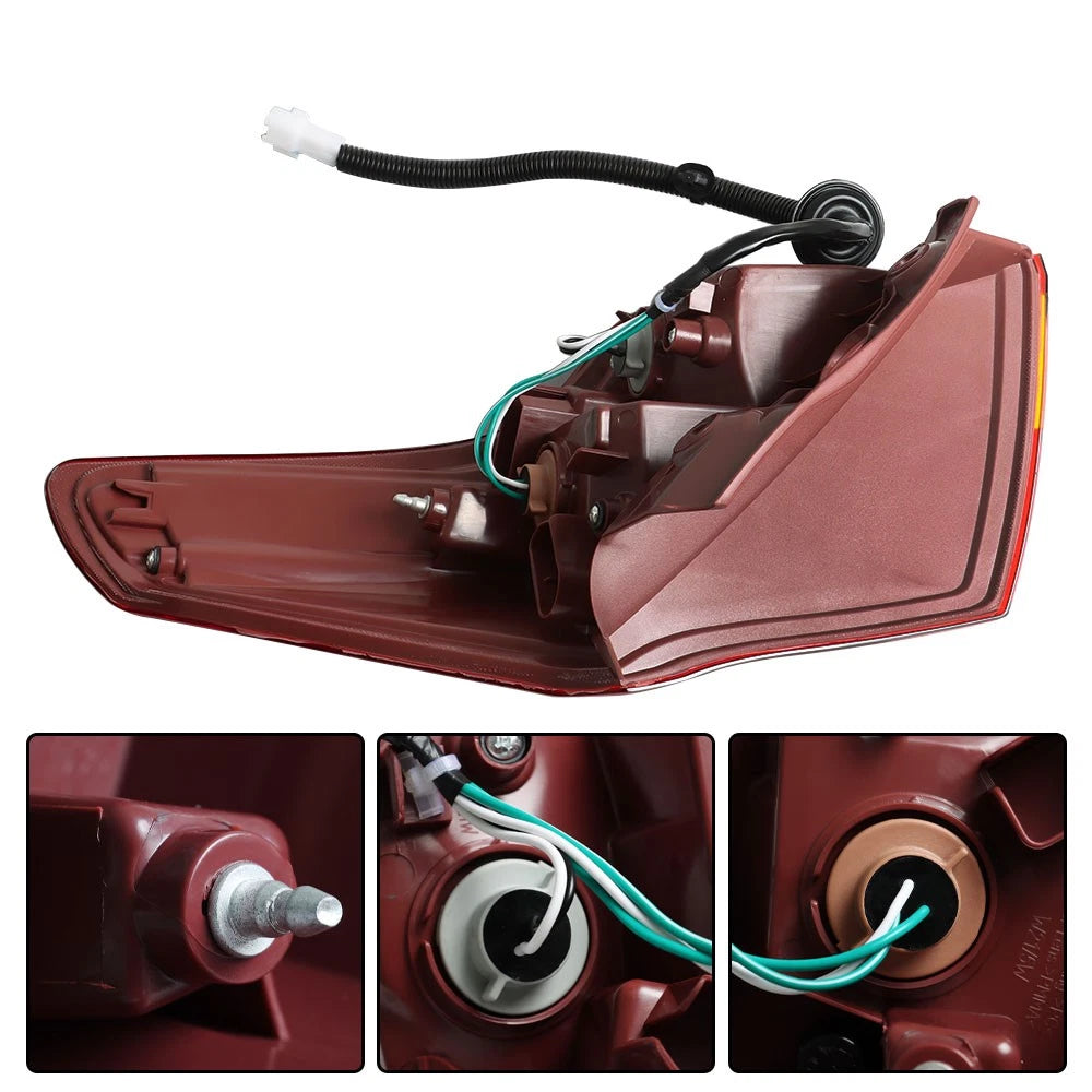 Left Halogen Tail Light Assembly for Toyota RAV4 (2013-2015)