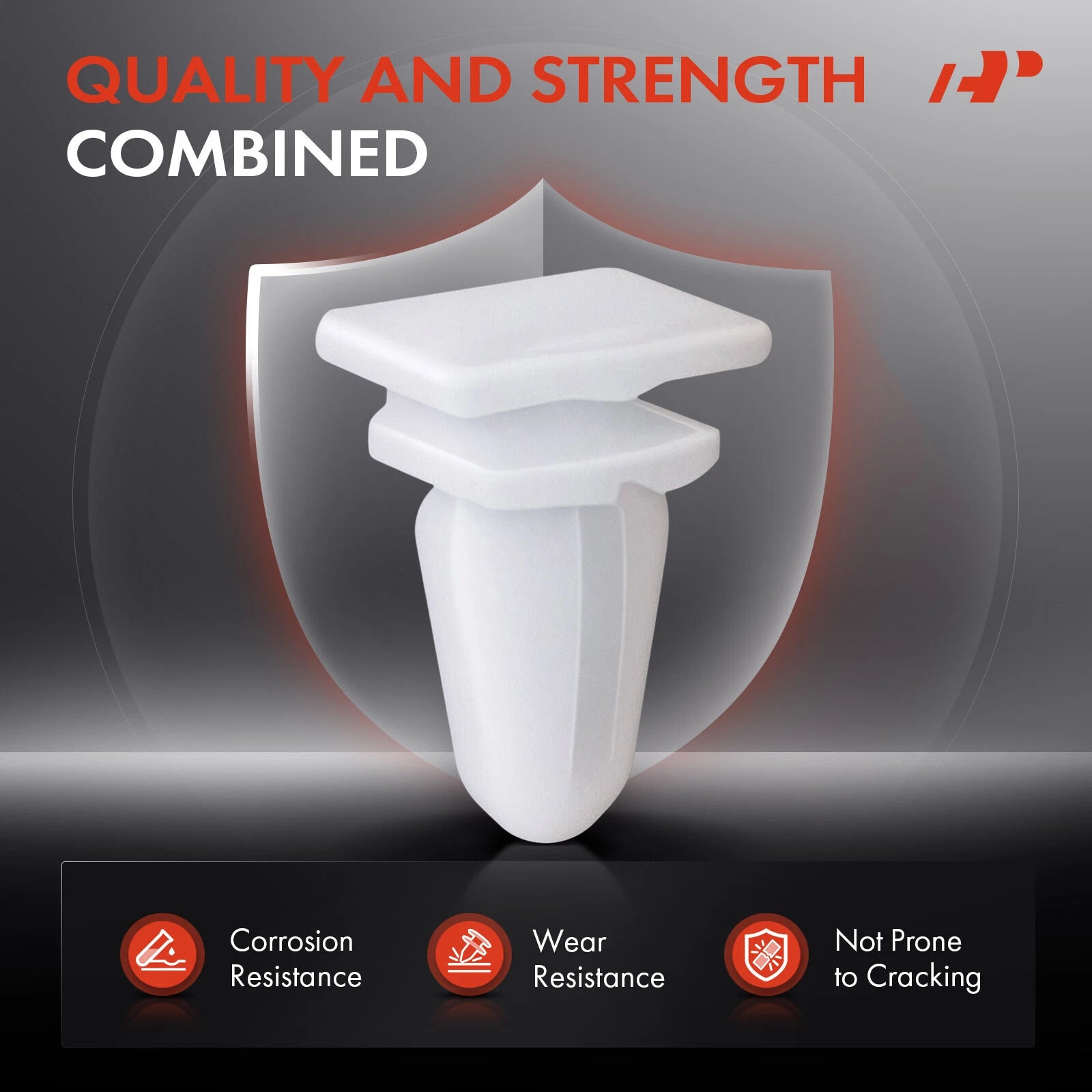 20Pcs Nylon Door Trim Retainer Fasteners for BMW