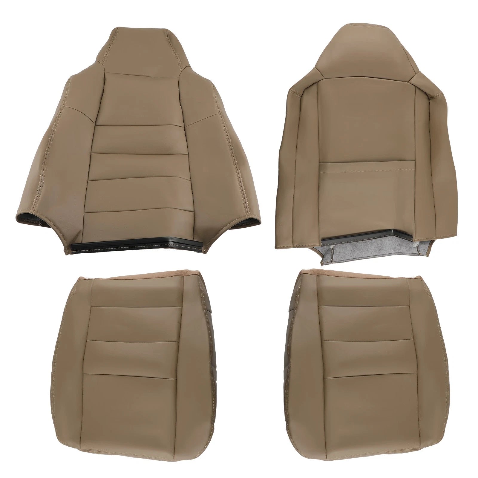 Set of 2 Front Seat Covers for Ford F250/F350 Super Duty Lariat (2002–2007)
