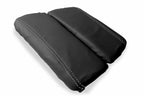 Leather Console Lid Armrest Cover for BMW F10 528 535 (2011–2016) Gray Stitch