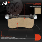 Set of 4 Front Ceramic Brake Pads for Mercedes-Benz W212 E550 (2012–2014)