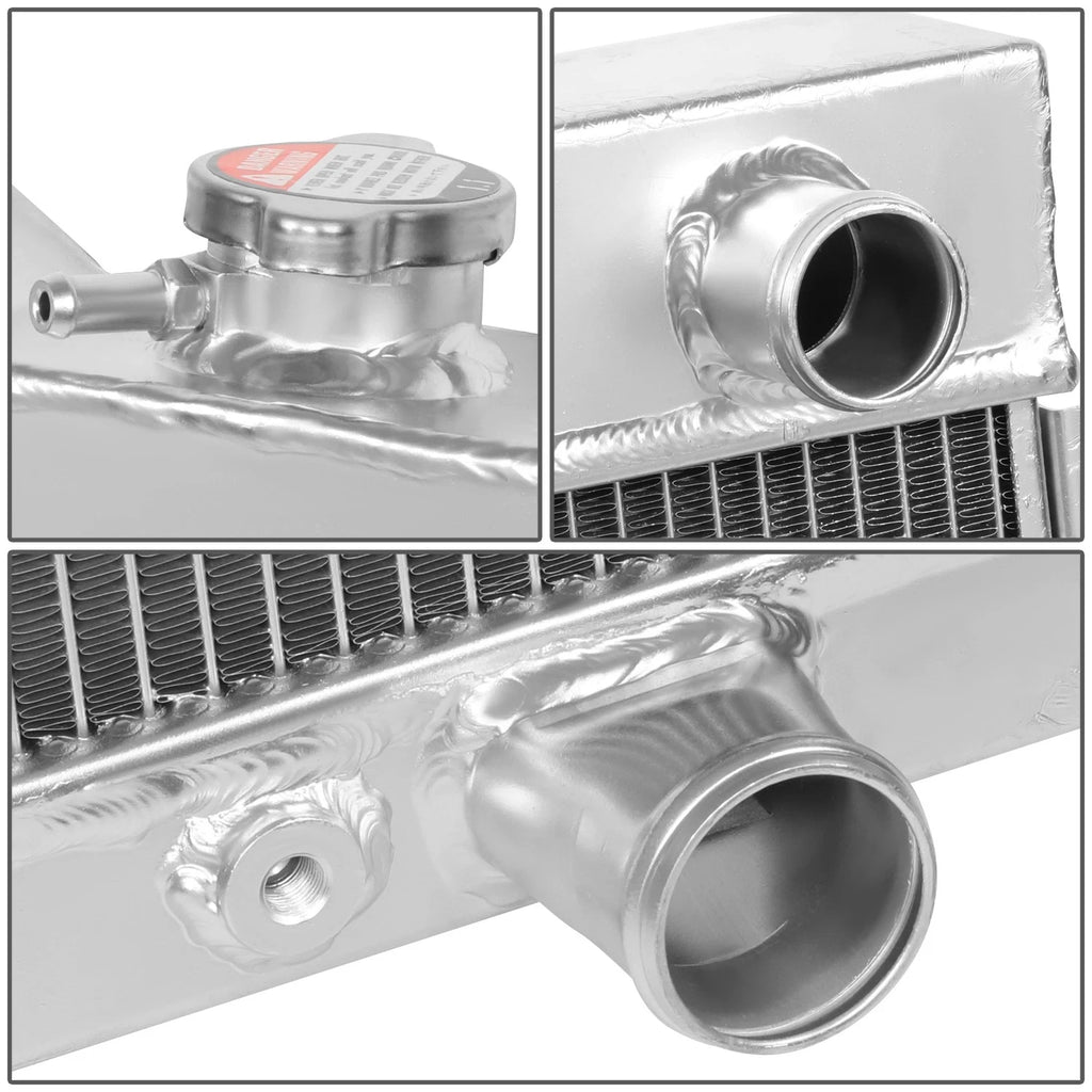 Full Aluminum 3-Row Racing Radiator for Ford Mustang (1964–1966)