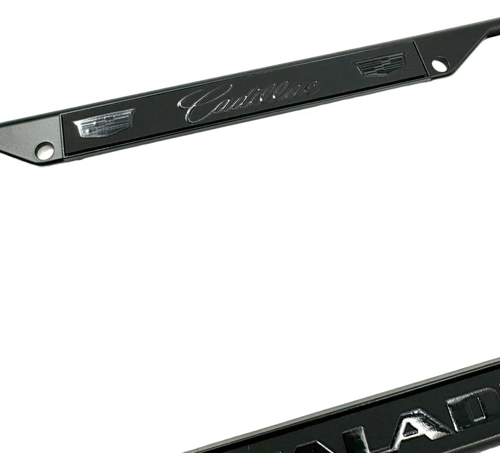 License Plate Frame with Emblem for Cadillac Escalade (2007–2020)