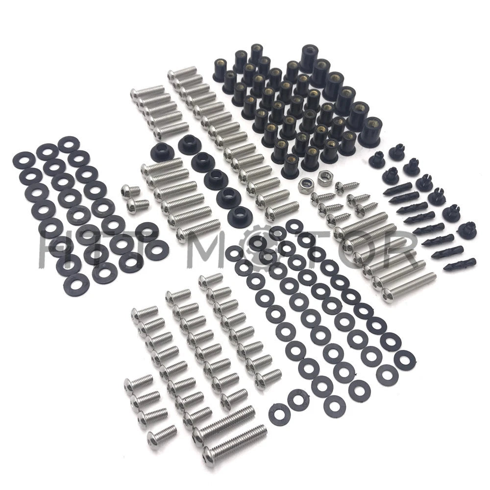 179Pcs Fairing Bolt Kit Screws for Kawasaki ZX-14 (2006–2011)
