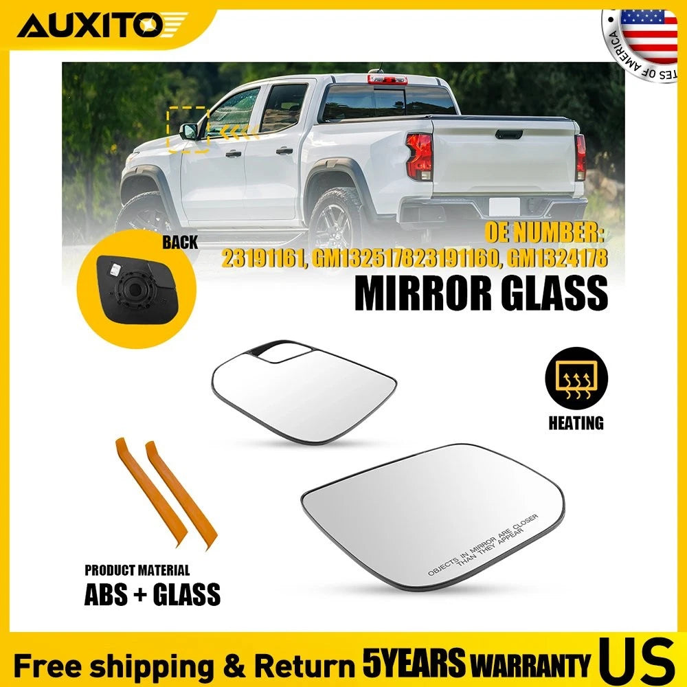 Heated Mirror Glass Set of 2 for Chevrolet Colorado (2015–2022) GM1325178