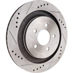 Brake Disc Set for Ford Mustang (2015–2022) Drilled and Slotted