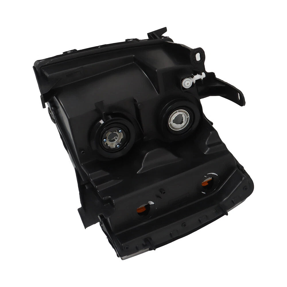 Set of 2 Black Headlights for Chevy Silverado 1500 2500/3500HD (2007-2014)